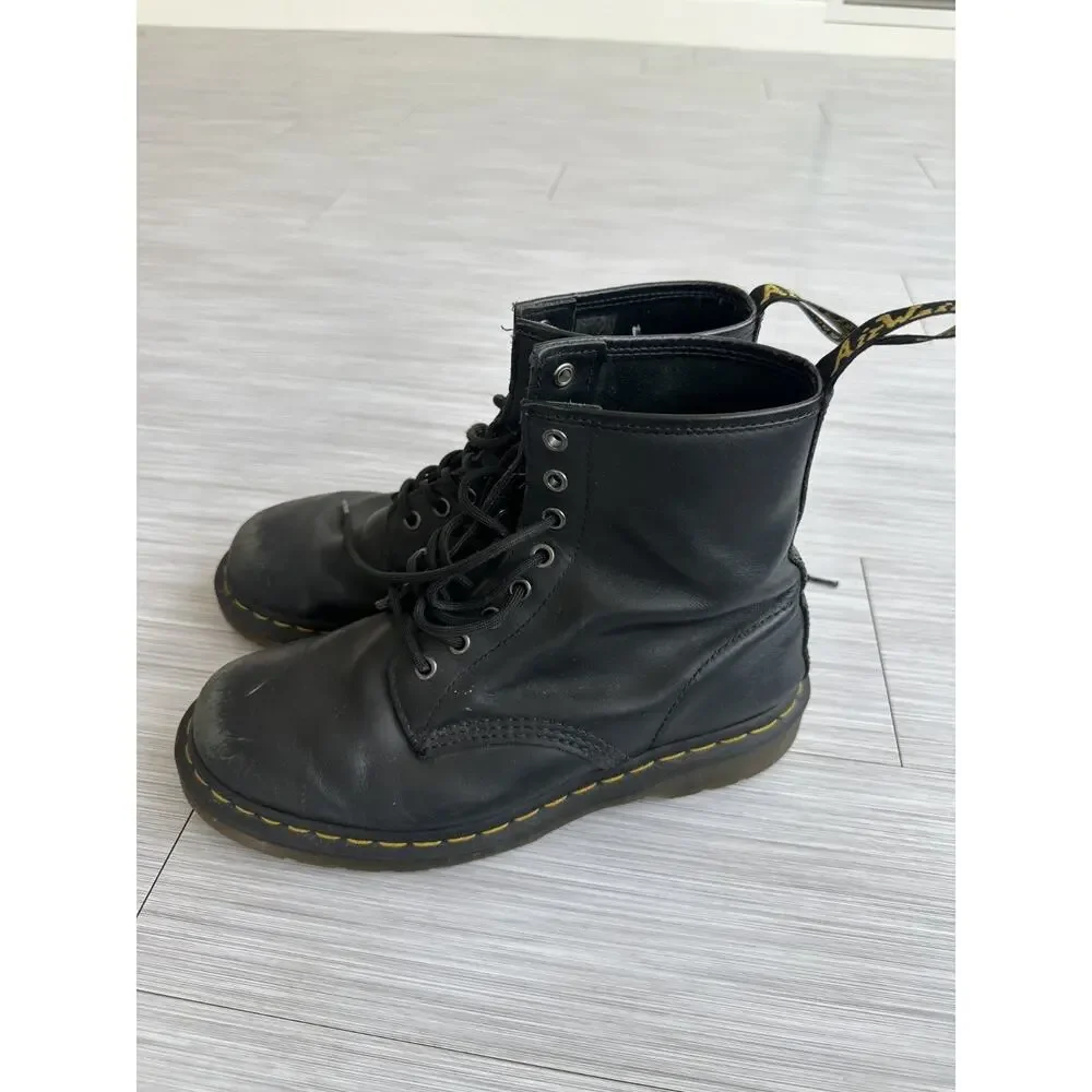 Dr. Marten 11822 Leather lace-up Ankle Boots Men's Sz 8